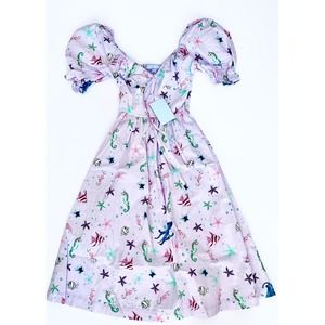 Hill House The Ophelia Dress - Sea Creatures (XS)